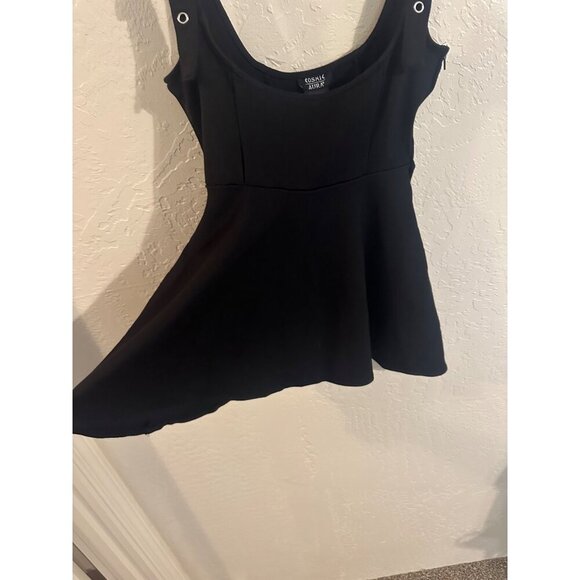 Cosmic Aura Academic Suspender Mini Dress - Picture 4 of 9